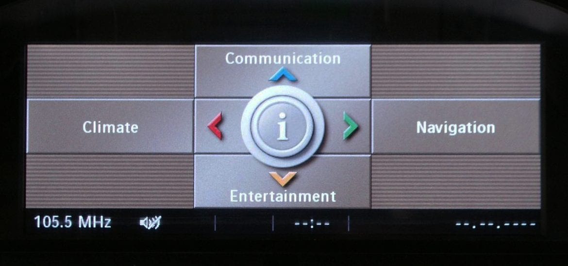 BMW CCC iDrive System