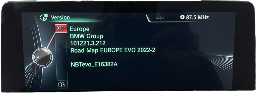 BMW NBT EVO ID4 iDrive System